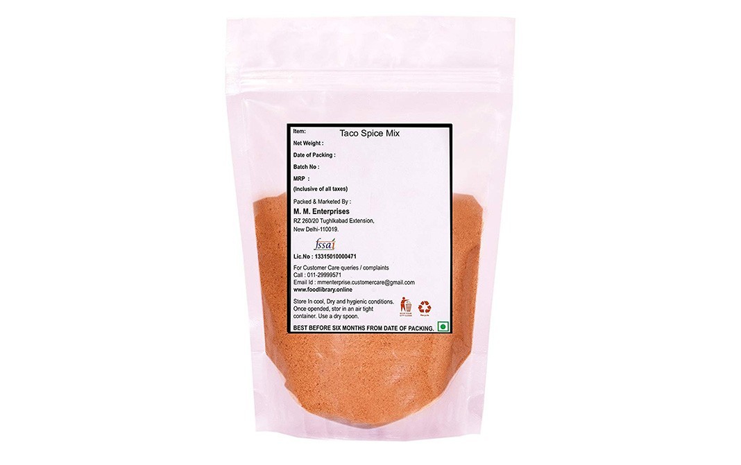 Food Library Taco Spice Mix    Pack  200 grams